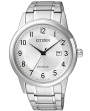 Citizen AW1231-58B Herren Analog Quarz Uhr mit Edelstahl Armband