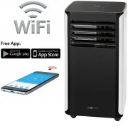 Clatronic CL 3716 mobiles Klimager&auml;t mit Voice Control &uuml;ber Amazon Alexa + Google Assistant