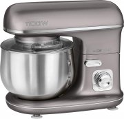Clatronic KM 3712 K&uuml;chenmaschine mit 5 Liter Edelstahlsch&uuml;ssel