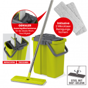 CLEANmaxx Wischsystem Komfort-Mopp