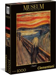 Clementoni 39377.0 - Puzzle Museum Kollektion - Der Schrei Edvard Munch 1000 Teile