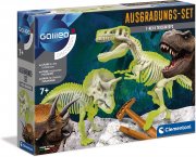Clementoni 69408 Galileo Discovery Ausgrabungs Set T Rex und Triceratops