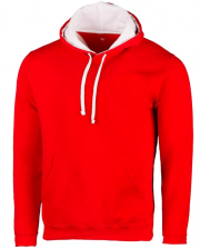 Clique Classic Hoodie rot