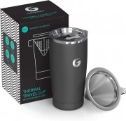 Coffee Gator Pour Over All-in-One Thermo-Kaffeebecher und Kaffeebereiter