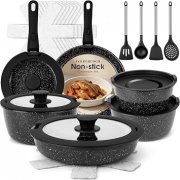 Colourcoco Topfset (25-teilig) mit Antihaftbeschichtung f&uuml;r 53,19&euro; bei Amazon