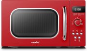 Comfee CMSRO 20 di rd Retro-Mikrowelle mit 8 Automatikmen&uuml;s