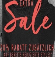 comma &ndash; 20% EXTRA im Sale