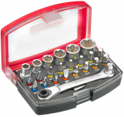 Connex Bitsatz mit Ratsche 25-teilig