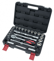Connex Steckschl&uuml;sselsatz 1/2" 26-teilig