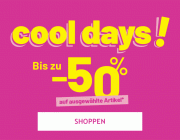 Cool days bei Pimkie bis zu - 50%