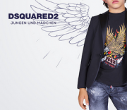 Coole Bekleidung f&uuml;r kleine und gro&szlig;e Kids von DSQUARED2 jetzt mit bis zu 58% Rabatt