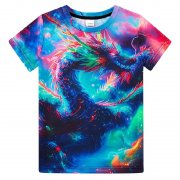 Cooles 3D Drachen-T-Shirt f&uuml;r Kinder reduziert