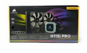 Corsair H115i PRO RGB Wasserk&uuml;hler 280 mm Radiator zwei ML140 L&uuml;fter Beleuchtung f&uuml;r 94,95&euro;