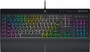 CORSAIR K55 RGB PRO XT Kabelgebundene Membrantastatur mit QWERTZ DE Layout