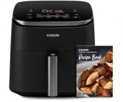 COSORI Hei&szlig;luftfritteuse Airfryer, 9-in-1 Turboblaze Air Fryer XXL 6L