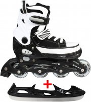 Cox Swain Kinder Inline-Ice Sneak Schlittschuhe und Inline Skates