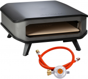 Cozze 17" Outdoor Gas-Pizzaofen mit 42,5cm Pizzastein inkl. Schlauch und Regler