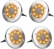 &lrm;CPROSP 4er Set LED Solar Bodenleuchten