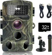 &lrm;CRABGO 36MP 1080P Wildkamera mit Bewegungsmelder und Nachtsicht