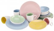 CreaTable Nice Cream 16-teiliges multicolor Steinzeug Kombiservice