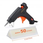 Crenova 20Watt Hei&szlig;klebepistole inkl. 50 Hei&szlig;klebesticks