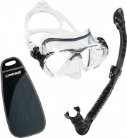 Cressi Professionelles Kombinationsset aus Maske und Schnorchel