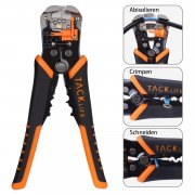 Crimpzange Abisolierzange Automatische Drahtschneider Multitool