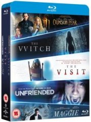 Crimson Peak + The Witch + The Visit + Unfriend + Maggie (5x Blu-ray) f&uuml;r 8,20&euro; inkl. Versand