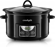 Crockpot SCCPRC507-B 4,7 Liter Schongarer mit Timer und Warmhaltefunktion