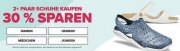 Crocs: bis 30% Rabatt ab 2 Paare + gratis Versand
