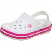 Crocs Crocband Clog in Wei&szlig;/Rosa f&uuml;r nur 15,46&euro;