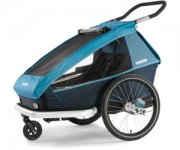  Croozer Kid Plus for 2 Kinderanh&auml;nger ozeanblau 2019 Fahrradanh&auml;nger f&uuml;r nur 445&euro;
