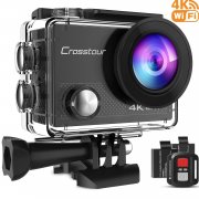 Crosstour Action Cam 4K WIFI Camera 16MP Ultra Full HD Unterwasser Kamera