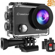 Crosstour Action Cam 4K WIFI Camera 16MP Ultra Full HD Unterwasser Kamera f&uuml;r 50,99&euro;