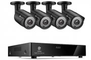 Ctronics &Uuml;berwachungskamera CCTV DVR Kit mit 4 Kameras f&uuml;r 101,99&euro; (statt 150&euro;)