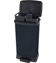 Curver Decobin Duo Abfallbeh&auml;lter mit 2x 23 Liter