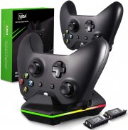 CVIDA Xbox One Controller Ladeger&auml;t mit 2 x 800 mAh Wiederaufladbare Batteriepacks