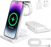 Cyclingkit 3 in 1 20W QC3.0 Wireless Charger Induktive Ladestation f&uuml;r Apple Ger&auml;te