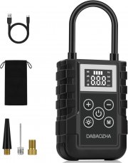 DABAOZHA Elektrischer Akku Luftkompressor bis 10 Bar