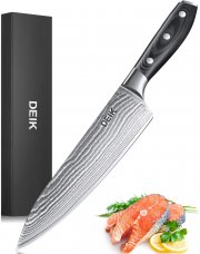 Damastmesser 20cm K&uuml;chenmesser mit Geschenkbox nur 31,49&euro;