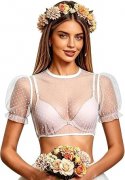 Damen Trachtenbluse f&uuml;r 0,01&euro; (statt 19,98&euro;) - Nur 2x im Warenkorb!