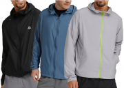 DANISH ENDURANCE nachhaltiger Herren Windbreaker mit Kapuze