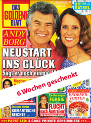 DAS GOLDENE BLATT - Schnupperabo mit 6 Ausgaben geschenkt