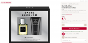  David Beckham Instinct Geschenkset bei Rossmann aus der Werbung