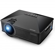 DBPOWER GP15 Mini Beamer Tragbarer, 1800 Lumen LED Video Projektor f&uuml;r 59,99 &euro; 