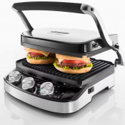 De'Longhi CGH910 Kontaktgrill mit entnehmbaren und sp&uuml;lmaschinenfesten Platten