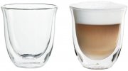 De'Longhi Doppelwandiges Thermoglas Cappuccino 2er Set