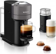 De'Longhi Nespresso Vertuo Next ENV 120.GYAE Kaffeekapselmaschine mit Aeroccino Milchaufsch&auml;umer