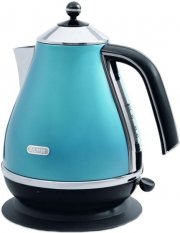 DE'LONGHI Wasserkocher Icona KBO 2001.R 1,7l Edelstahl blau 2000 W