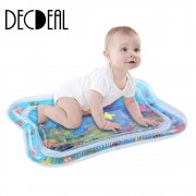 Decdeal Baby Wasser Spielmatte Aufblasbare Tastmatte Spielzeug 66x50cm
